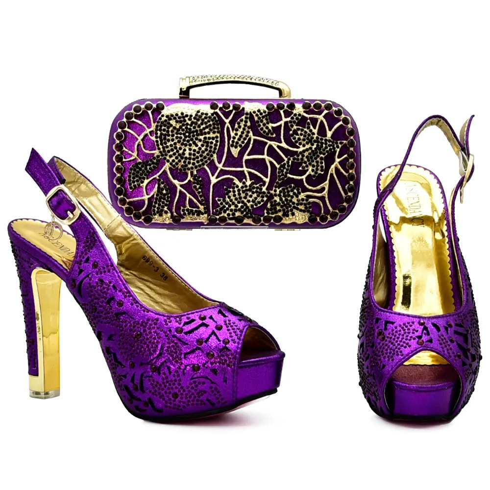 Purple african aso ebi wedding high heel shoes and bag set matching sandal women shoes and clutches bag with many stone SB8127-2
Purple african aso ebi wedding high heel shoes and bag set matching sandal women shoes and clutches bag with many stone SB8127-2