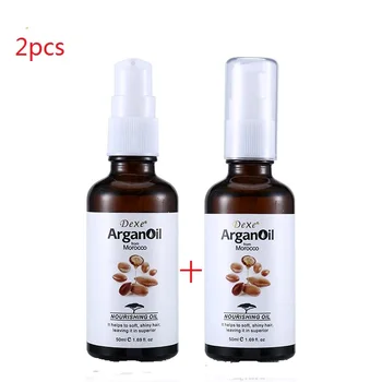 2pcs Pure Argan Oil From Morocco Hair Treatment Moroccan Arganovoe Oil Make Straight Shiny and Well-groomed Hair Care 50ml
2pcs Pure Argan Oil From Morocco Hair Treatment Moroccan Arganovoe Oil Make Straight Shiny and Well-groomed Hair Care 50ml