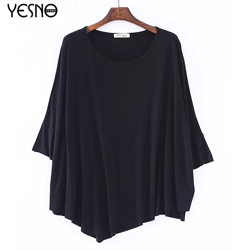 Женская футболка с круглым вырезом YESNO E03 Camisetas Verano Mujer Повседневная новинка 2019 |