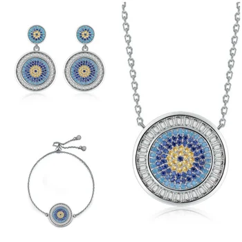 wholesale 925 Silver Charm Crystals from Swarovskis Wedding Necklace earrings bracelet for Women Authentic Jewelry girl Gift 
wholesale 925 Silver Charm Crystals from Swarovskis Wedding Necklace earrings bracelet for Women Authentic Jewelry girl Gift