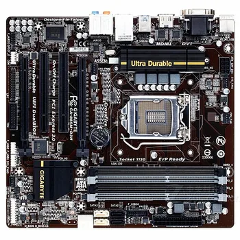 For Gigabyte GA-B85M-D3H Original Used Desktop Motherboard B85M-D3H B85 LGA 1150 i3 i5 i7 DDR3 32G Micro-ATX
For Gigabyte GA-B85M-D3H Original Used Desktop Motherboard B85M-D3H B85 LGA 1150 i3 i5 i7 DDR3 32G Micro-ATX