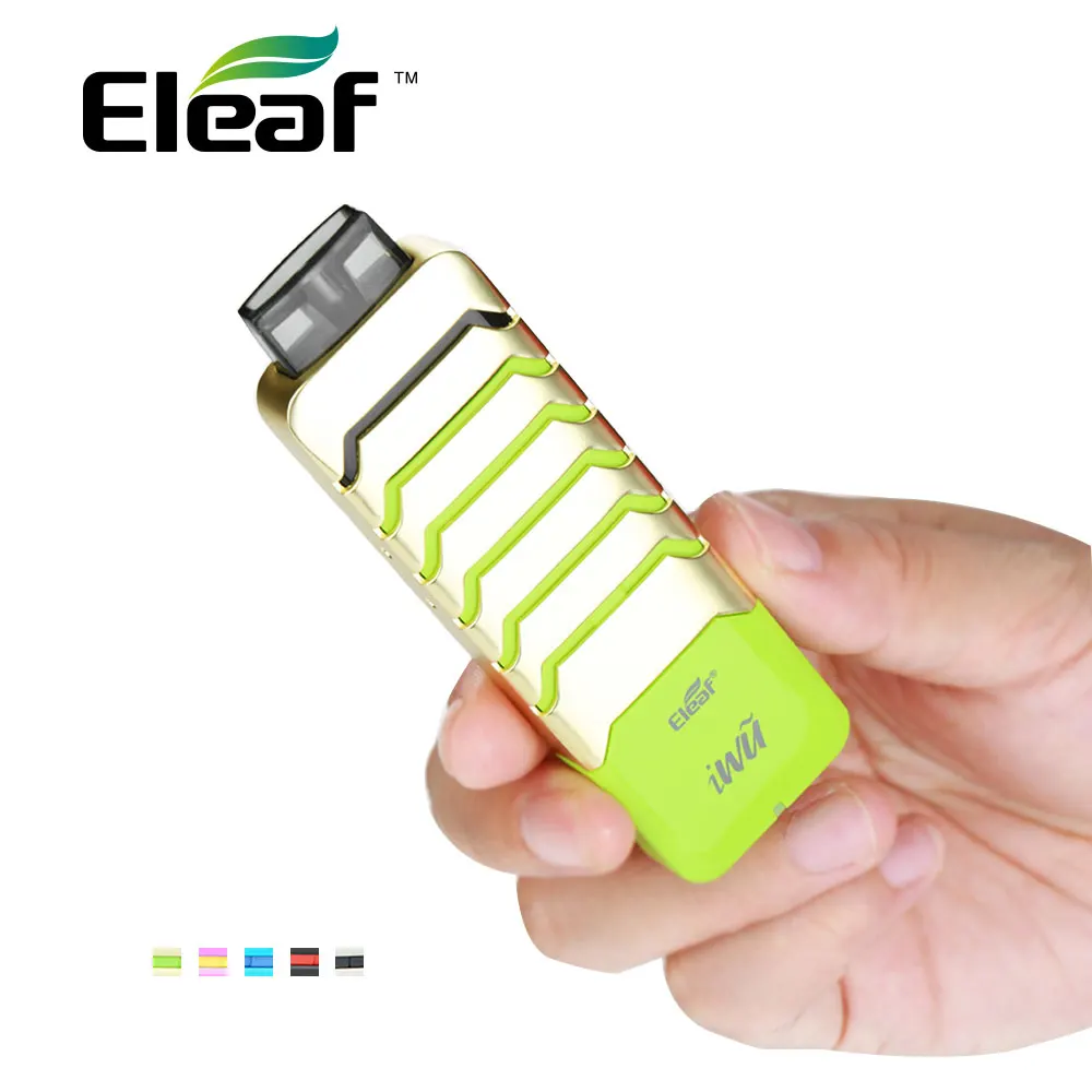 Original Eleaf iWu kit pod system 15W max and 2ml capacity with 700mAh battery TPD Compliant Electronic Cigarette
Original Eleaf iWu kit pod system 15W max and 2ml capacity with 700mAh battery TPD Compliant Electronic Cigarette