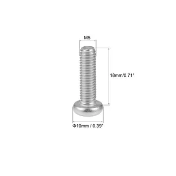 UXCELL Machine Screws M3/4/5/6x10/12/14/18/20/25/30/35/60mm Pan Phillips Cross Head Screw 304 Stainless Steel Fasteners Bolts
UXCELL Machine Screws M3/4/5/6x10/12/14/18/20/25/30/35/60mm Pan Phillips Cross Head Screw 304 Stainless Steel Fasteners Bolts