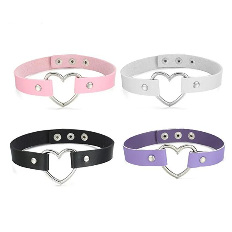 Lilicochan 1-4 Pcs Sexy Leather Necklace Choker Necklace Erotic Accessories Heart Punk Goth Emo Style Adjustable for Womens Men
Lilicochan 1-4 Pcs Sexy Leather Necklace Choker Necklace Erotic Accessories Heart Punk Goth Emo Style Adjustable for Womens Men