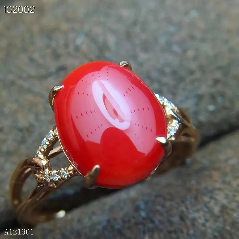 KJJEAXCMY Boutique Jewelryar 925 Silver-inlaid Natural Red Coral Lady Ring Support Detection
KJJEAXCMY Boutique Jewelryar 925 Silver-inlaid Natural Red Coral Lady Ring Support Detection