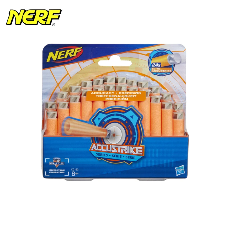 MyT игрушечное оружие для мальчиков Hasbro NERF стрела 24x Accustrike серия C0163
MyT игрушечное оружие для мальчиков Hasbro NERF стрела 24x Accustrike серия C0163