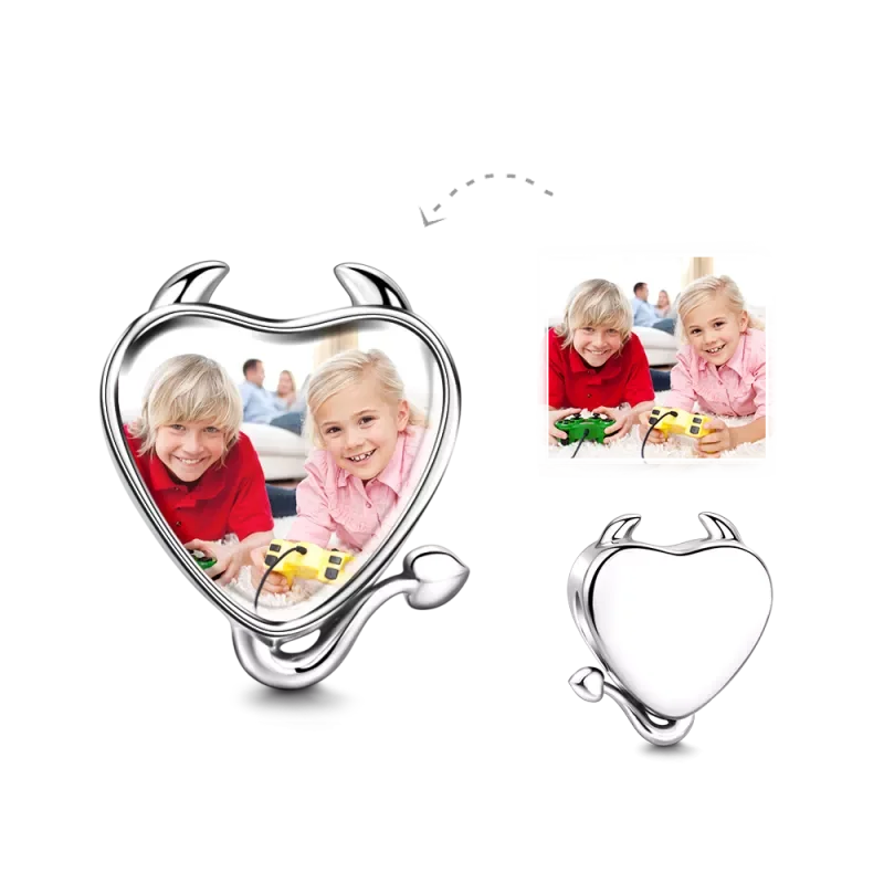 Little Devil Photo Charm Silver Personalized Custom Design Print on Demand Dropshipping Shopify WooCommerce
Little Devil Photo Charm Silver Personalized Custom Design Print on Demand Dropshipping Shopify WooCommerce