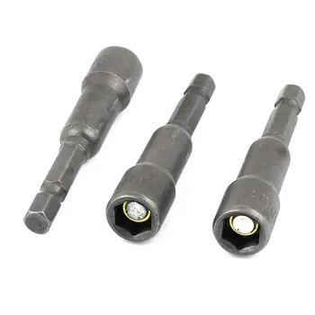 UXCELL 3 Pcs 8Mm Hex Nut Driver Set Socket Extension Adapter Power Magnet Head Tip Drill Bit Tool 13Mm X 65Mm
UXCELL 3 Pcs 8Mm Hex Nut Driver Set Socket Extension Adapter Power Magnet Head Tip Drill Bit Tool 13Mm X 65Mm