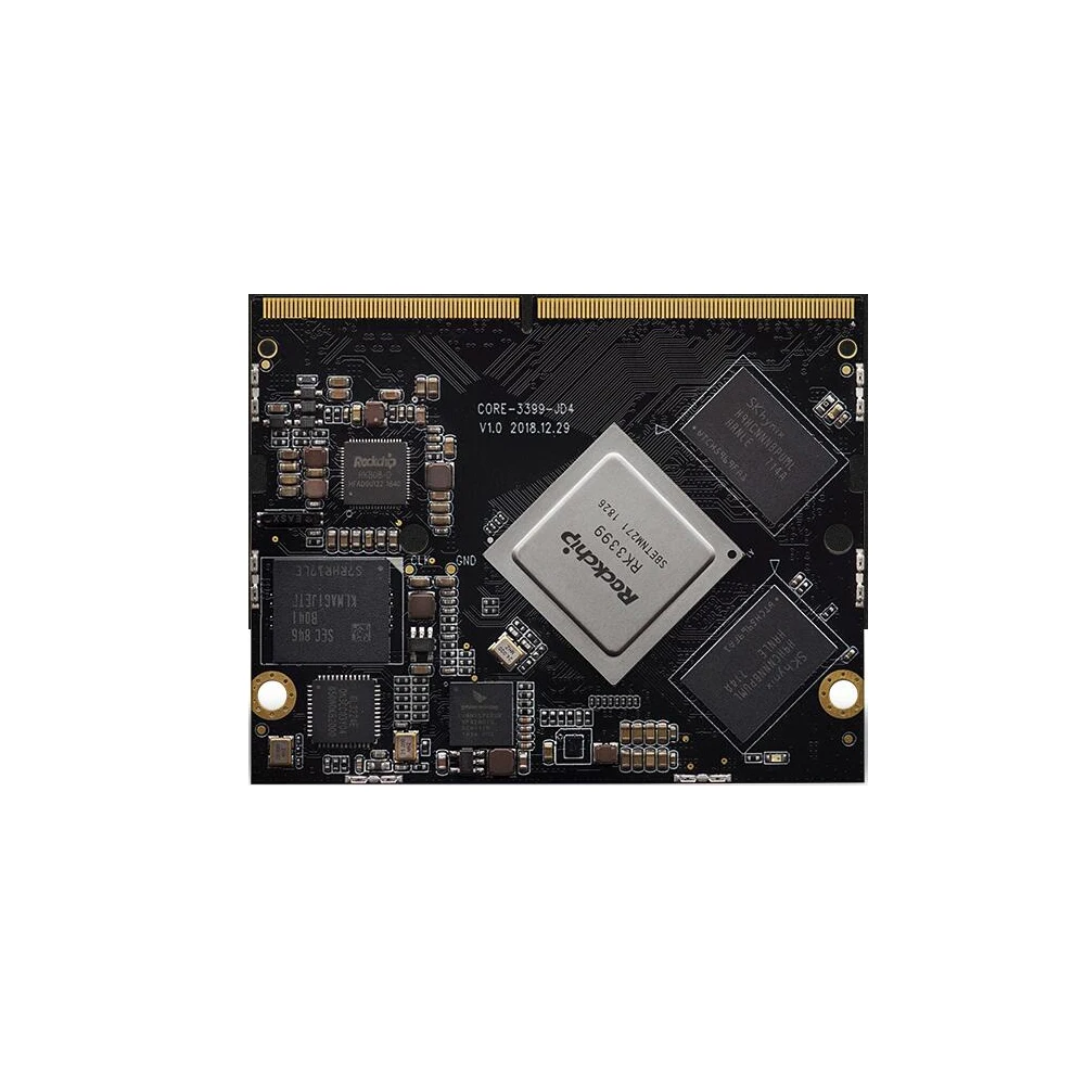 ShenzhenMaker Store Core-3399-JD4 Six-core High-performance AI Core Board 
ShenzhenMaker Store Core-3399-JD4 Six-core High-performance AI Core Board