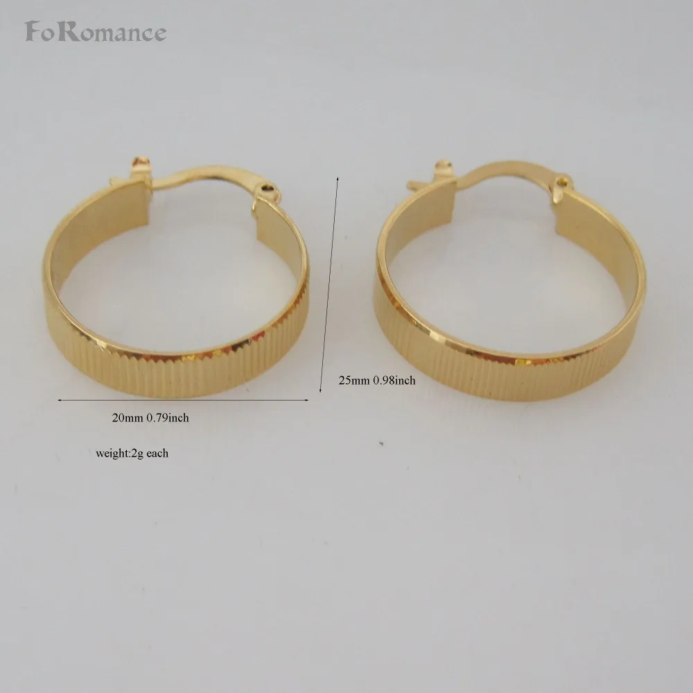 Фото ORDER 10$ GET FREE SHIPPING YELLOW - GOLD COLOR TWO STYLES HOOP WITH DIFFERENT PATTERN ROUND DIAMETER 20 MM EARRING | Украшения и