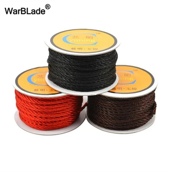 1mm 1.5mm 2mm 3mm Cotton Cord Nylon Thread Chinese Knot Cord Plastic String Beaded Rope For DIY Bracelet Necklace Jewelry Making
1mm 1.5mm 2mm 3mm Cotton Cord Nylon Thread Chinese Knot Cord Plastic String Beaded Rope For DIY Bracelet Necklace Jewelry Making