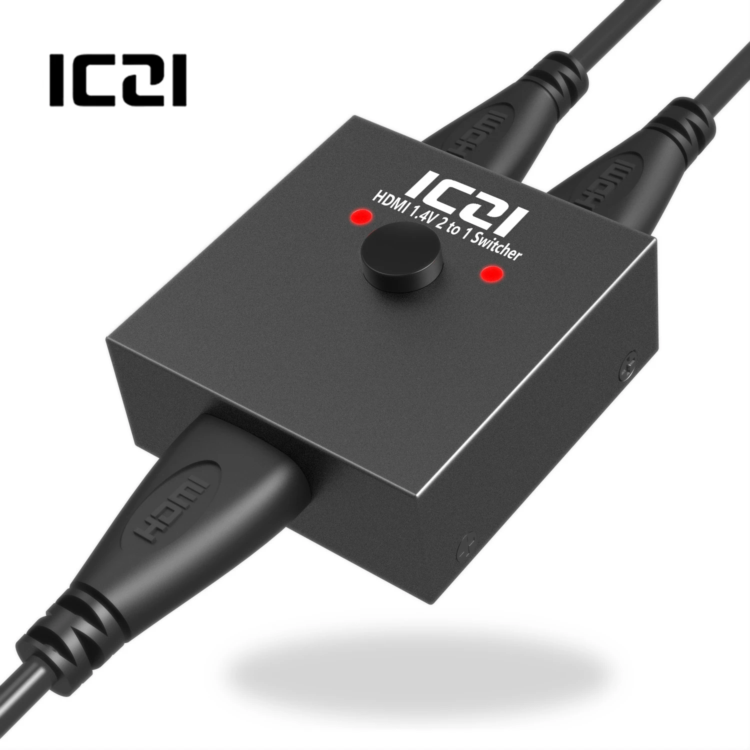 ICZI 4K 3D HDMI Switch Bi-Direction HDMI Switcher 1 to 2/2 in 1 out for PC Laptop XBOX 360 PS4/3 TV Box HDTV HDMI Splitter
ICZI 4K 3D HDMI Switch Bi-Direction HDMI Switcher 1 to 2/2 in 1 out for PC Laptop XBOX 360 PS4/3 TV Box HDTV HDMI Splitter