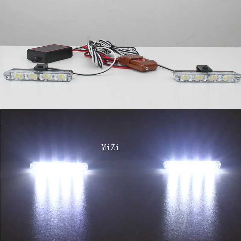 2x4LED Automobiles 12V Strobe Warning Police Light Car Truck Flashing Wireless Ambulance Emergency Flasher DRL Day Running Light
2x4LED Automobiles 12V Strobe Warning Police Light Car Truck Flashing Wireless Ambulance Emergency Flasher DRL Day Running Light