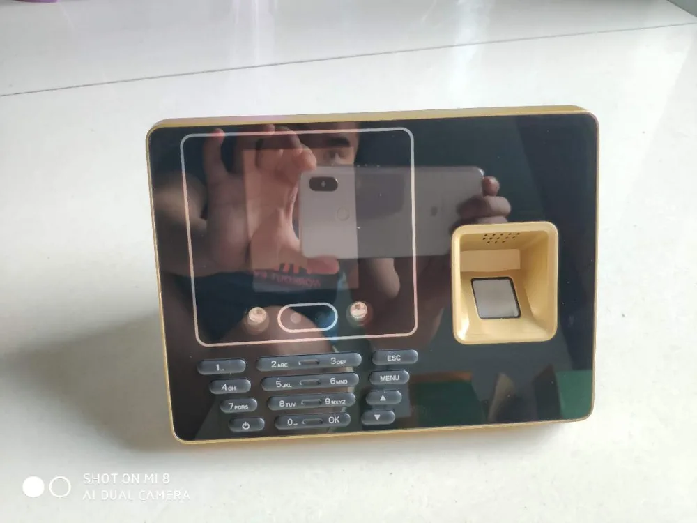 Face Fingerprint Password Attendance Machine Employee Checking-in Payroll Recorder Face Recognition Time Attendance Clock
Face Fingerprint Password Attendance Machine Employee Checking-in Payroll Recorder Face Recognition Time Attendance Clock