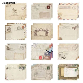 12 pcs/set Vintage Small Mini Kraft Paper Window Envelopes wedding invitation envelope gift envelope Ancien
12 pcs/set Vintage Small Mini Kraft Paper Window Envelopes wedding invitation envelope gift envelope Ancien