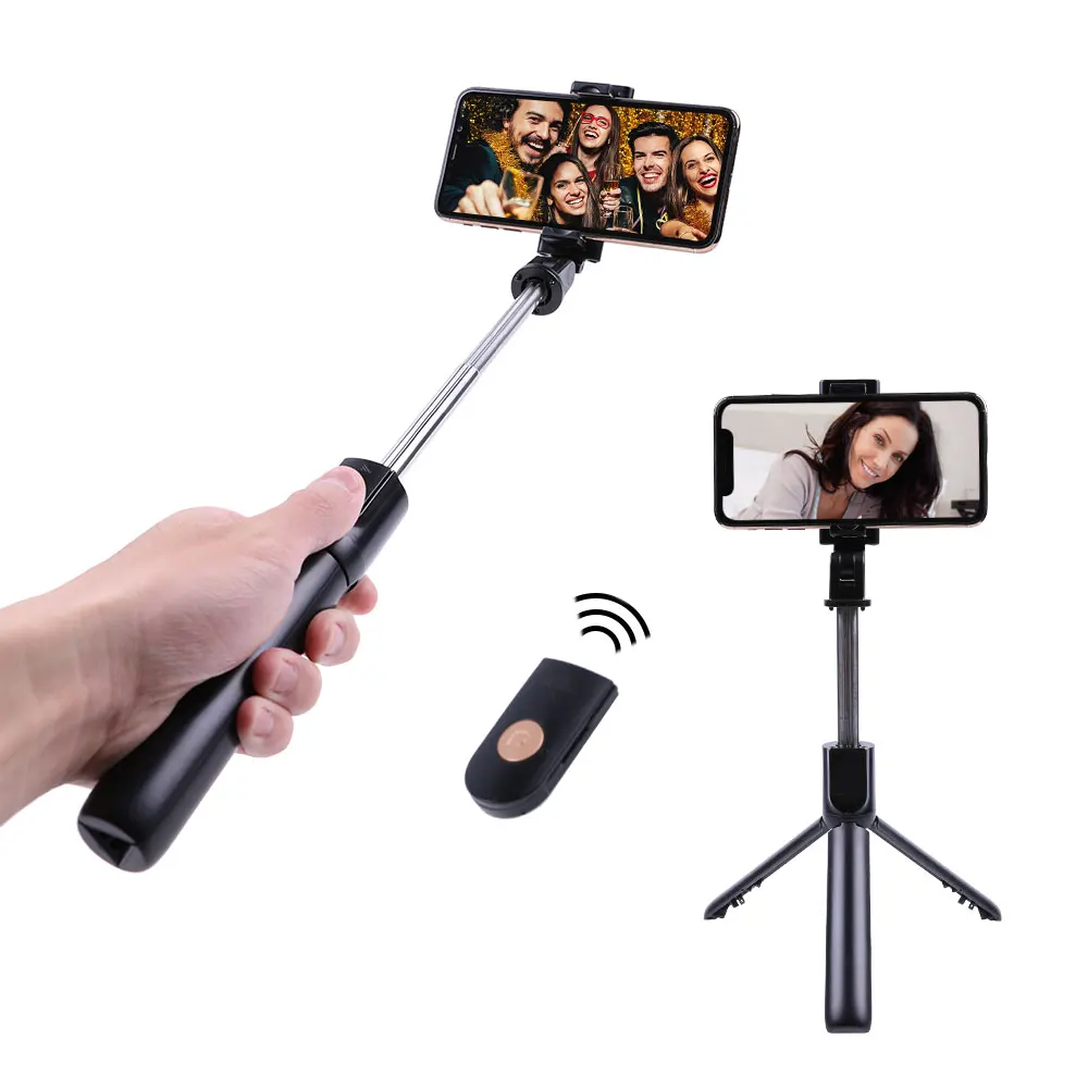 3 in1 Telescopic Wireless Bluetooth Selfie Stick Tripod With Remote Control Portable Monopod for iphone X XS MAX for Samsung
3 in1 Telescopic Wireless Bluetooth Selfie Stick Tripod With Remote Control Portable Monopod for iphone X XS MAX for Samsung