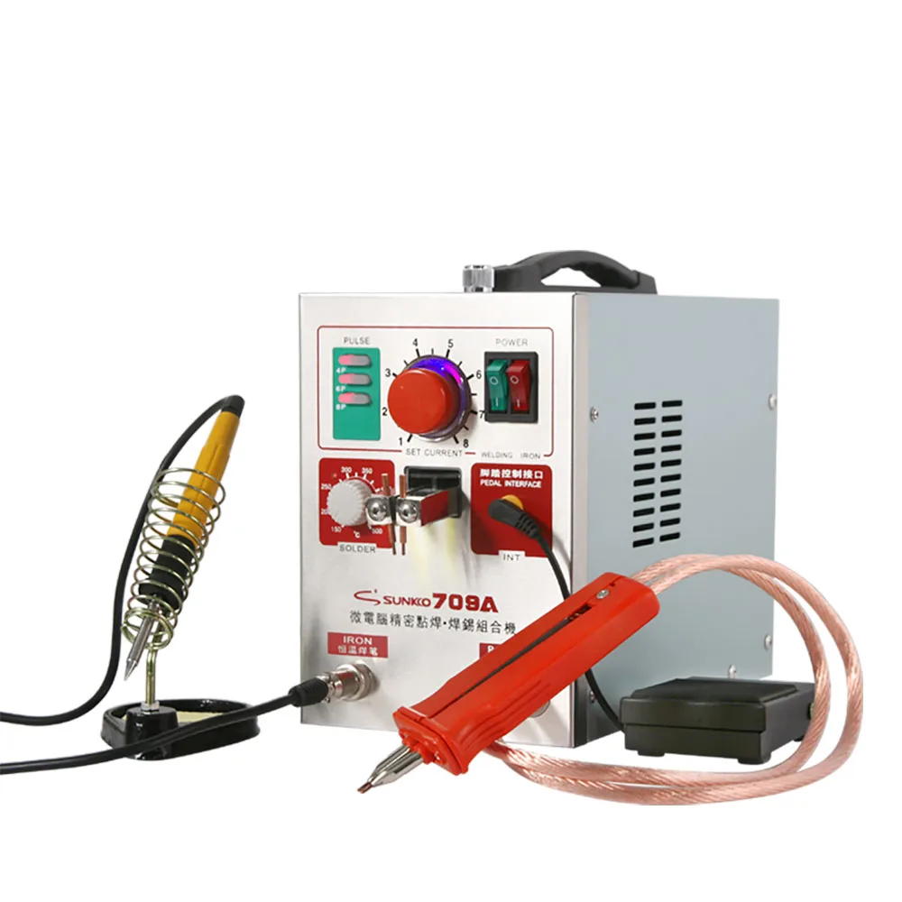 Upgraded 709A 2 in1 1.9KW Battery Spot Welder Welding Machine for Notebook Mobile phone 18650 16340 14500 Battery Pack
Upgraded 709A 2 in1 1.9KW Battery Spot Welder Welding Machine for Notebook Mobile phone 18650 16340 14500 Battery Pack