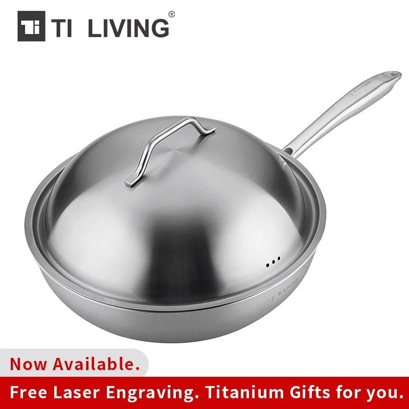 Genuine Tikungfu Titanium Non-stick Frying Non-coated Pan Kitchen Accessories Induction Titanium Lid BPA Free Healthy Family Use
Genuine Tikungfu Titanium Non-stick Frying Non-coated Pan Kitchen Accessories Induction Titanium Lid BPA Free Healthy Family Use