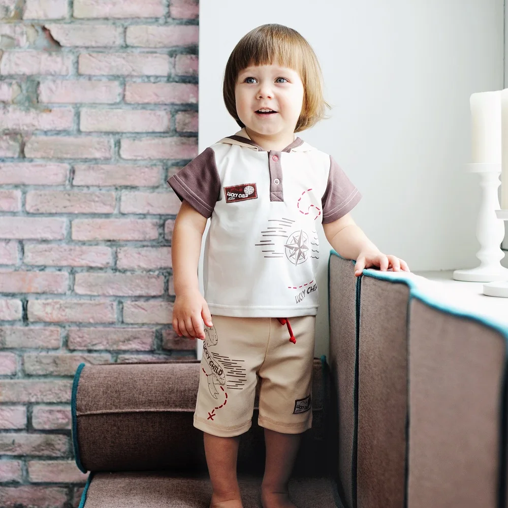 Футболки Lucky Child арт. 22-252 22-251 22-261 22-262 22-36 (Дальние берега) [сделано в России доставка