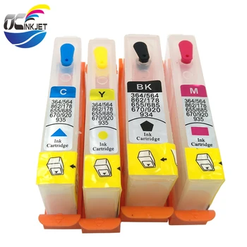 OCINKJET 862 Empty Refillable Replacement Ink Cartridge For HP 862 862XL Compatible For HP Photosmart B8558 5510 B209A B210A
OCINKJET 862 Empty Refillable Replacement Ink Cartridge For HP 862 862XL Compatible For HP Photosmart B8558 5510 B209A B210A