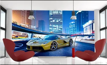 Custom 3d mural Wallpaper European and American style murals Cool City Sports Car Mural Background Wall paper photo wallpaper
Custom 3d mural Wallpaper European and American style murals Cool City Sports Car Mural Background Wall paper photo wallpaper