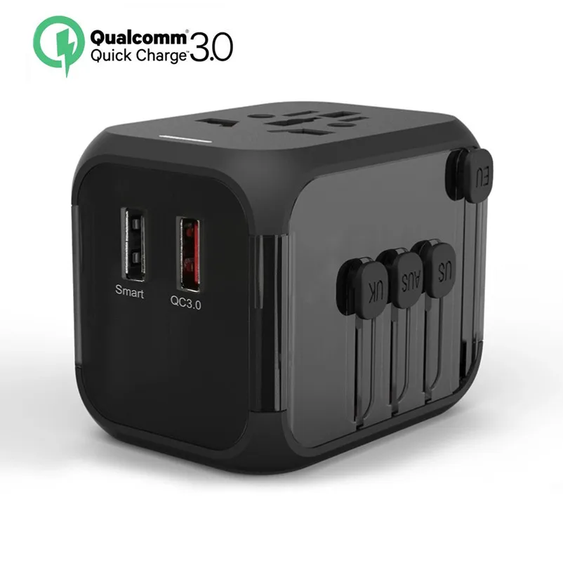 Quick Charge 3.0 18W USB Wall Charger Portable Travel Phone Charger Plug Fast AC Power Adapter Compatible Samsung, iPhone X/8/7
Quick Charge 3.0 18W USB Wall Charger Portable Travel Phone Charger Plug Fast AC Power Adapter Compatible Samsung, iPhone X/8/7