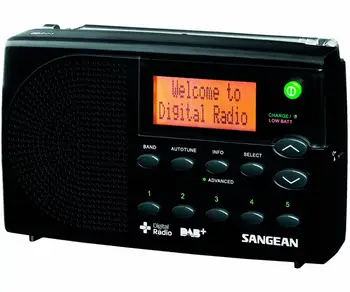 SANGEAN DPR-65 BLACK PORTABLE DIGITAL RADIO FM WITH RDS AND DAB + LCD SCREEN RECHARGEABLE BATTERY
SANGEAN DPR-65 BLACK PORTABLE DIGITAL RADIO FM WITH RDS AND DAB + LCD SCREEN RECHARGEABLE BATTERY