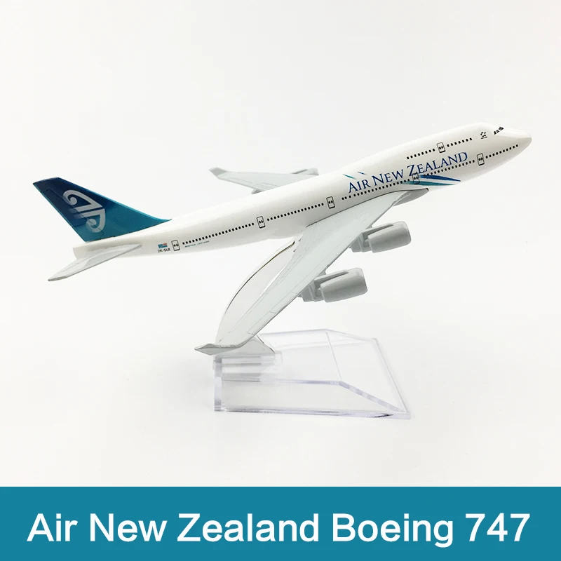 16cm Air New Zealand Airplane Model Boeing 747 Diecast Aviation Model NZ Airlines B747 Airways Aircraft Model Scale Toys 1:400
16cm Air New Zealand Airplane Model Boeing 747 Diecast Aviation Model NZ Airlines B747 Airways Aircraft Model Scale Toys 1:400