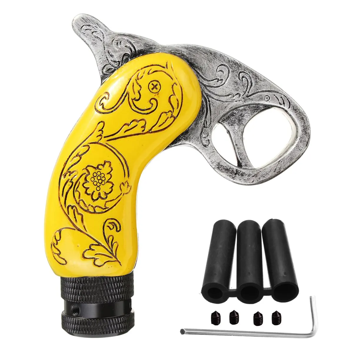 Car Universal Front Pistol Gear Style Shifter Manual Automatic Gear Shift Truck Knob Partial Thread Type Automatic Block
Car Universal Front Pistol Gear Style Shifter Manual Automatic Gear Shift Truck Knob Partial Thread Type Automatic Block