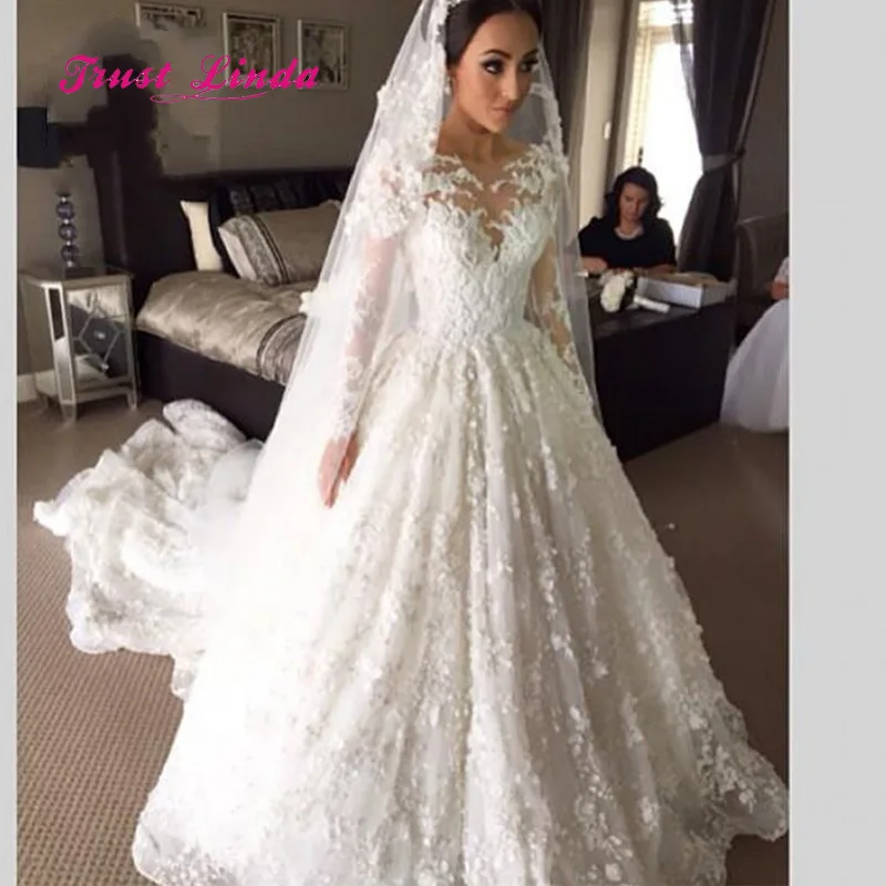 Arabic Dresses For Brides Mothers Illusion Neck A Line Long Sleeves Wedding Dress Bride Mother Vestidos Encaje Novia
Arabic Dresses For Brides Mothers Illusion Neck A Line Long Sleeves Wedding Dress Bride Mother Vestidos Encaje Novia