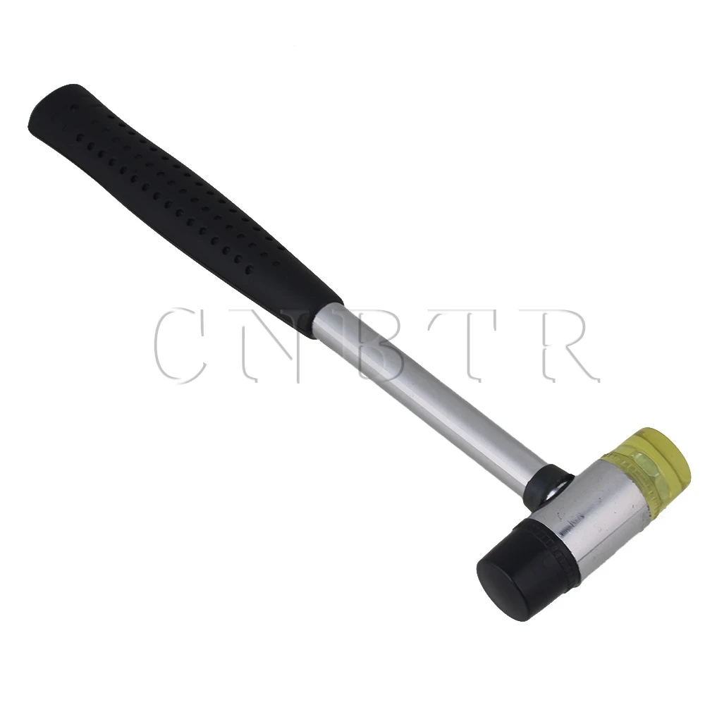 CNBTR 25MM Multifuction Rubber Grip Steel Handle Double-Face Soft Mallet Rubber Detachable Head Hammer
CNBTR 25MM Multifuction Rubber Grip Steel Handle Double-Face Soft Mallet Rubber Detachable Head Hammer
