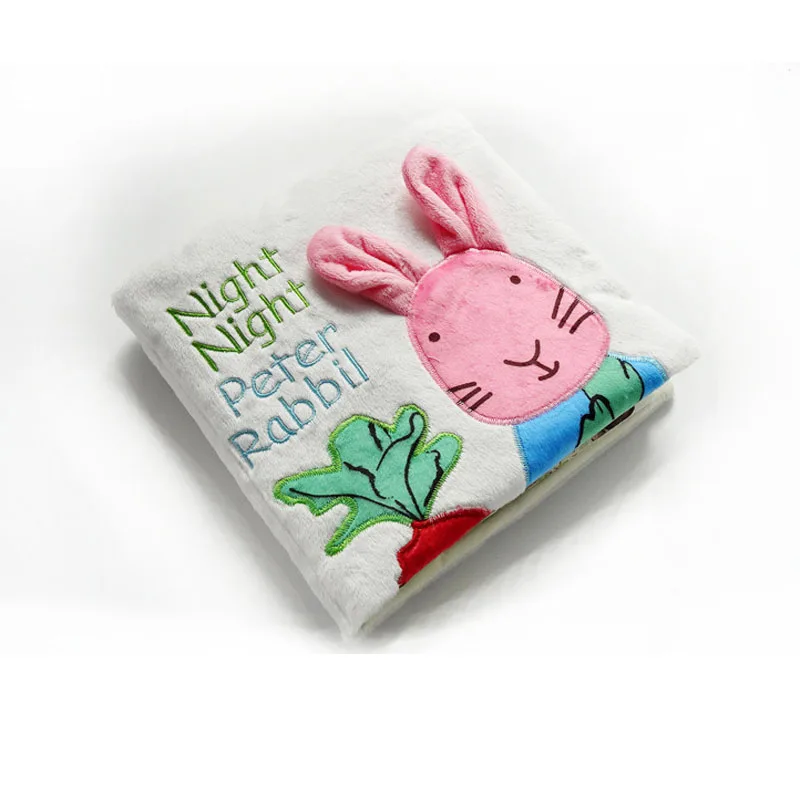 Cute Baby Soft Cloth Book Baby Early Learning Educational Toys Animal Rabbit Cat Duck Squirrel Rattle Infant Toysfor Newborn Toy
Cute Baby Soft Cloth Book Baby Early Learning Educational Toys Animal Rabbit Cat Duck Squirrel Rattle Infant Toysfor Newborn Toy