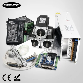DIY CNC Kit 3 Axis 2.75N.m Nema23 Motor 2.1-5.6A EMA2-050D56 Drivers 36V 15A PSU
DIY CNC Kit 3 Axis 2.75N.m Nema23 Motor 2.1-5.6A EMA2-050D56 Drivers 36V 15A PSU
