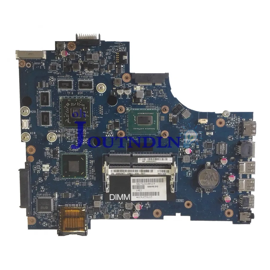 JOUTNDLN для DELL INSPIRON 17R 5721 материнская плата ноутбука W02WT 0W02WT CN-0W02WT W/I7-3517U CPU DDR3 216-0842009 GPU