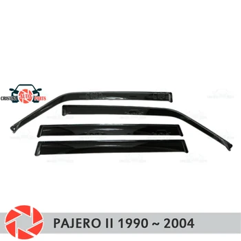 Window deflector for Mitsubisi Pajero 2 1990-2004 rain deflector dirt protection car styling decoration accessories molding
Window deflector for Mitsubisi Pajero 2 1990-2004 rain deflector dirt protection car styling decoration accessories molding