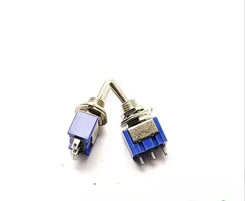 1pcs/lot ON-OFF-ON MTS102 3-pin 2-position toggle / twist / toggle switch 6A 125V
1pcs/lot ON-OFF-ON MTS102 3-pin 2-position toggle / twist / toggle switch 6A 125V