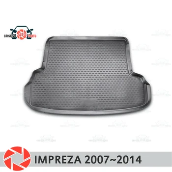 Trunk mat for Subaru Impreza 2007~2014 trunk floor rugs non slip polyurethane dirt protection interior trunk car styling
Trunk mat for Subaru Impreza 2007~2014 trunk floor rugs non slip polyurethane dirt protection interior trunk car styling