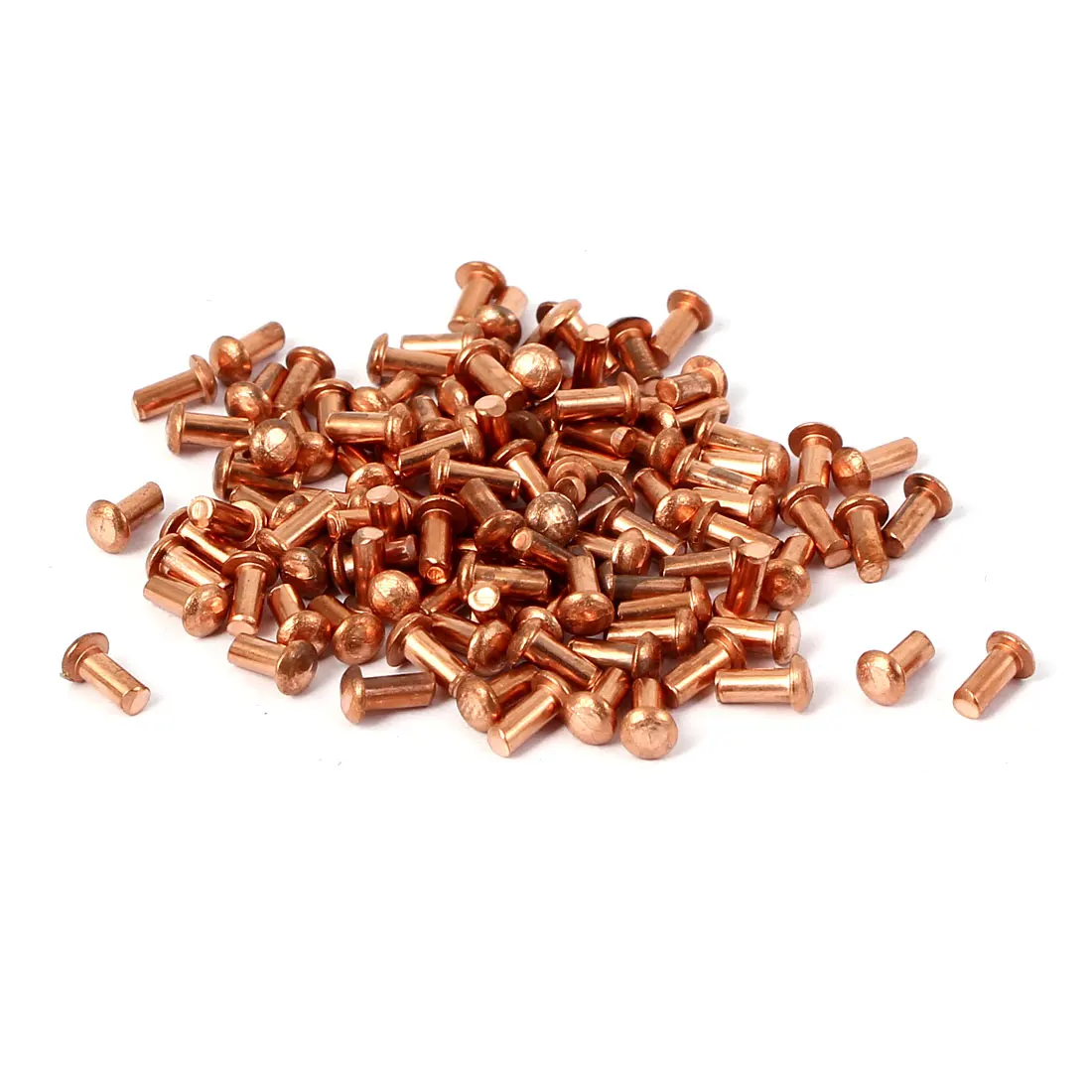 UXCELL 2Mm X 4Mm Straight Shaft Copper Solid Rivets Fastener Gold Tone 5Mm Long 100 Pcs
UXCELL 2Mm X 4Mm Straight Shaft Copper Solid Rivets Fastener Gold Tone 5Mm Long 100 Pcs