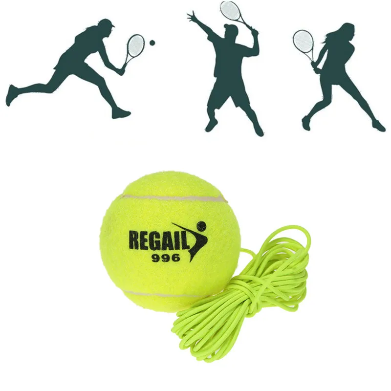1Pc Durable Tennis Ball with String Trainer Replacement Rubber Woolen Training Sport Balls for Training
1Pc Durable Tennis Ball with String Trainer Replacement Rubber Woolen Training Sport Balls for Training