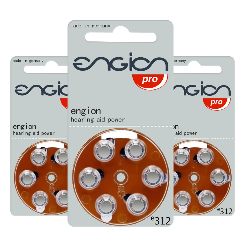 Engion High Performance 312/A312/PR41 battery for Performance CIC Hearing Aids Zinc Air Battery Batteries Made in Germany
Engion High Performance 312/A312/PR41 battery for Performance CIC Hearing Aids Zinc Air Battery Batteries Made in Germany