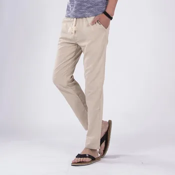 PADEGAO summer linen casual pants men soft pure color loose pants Joggers Sweatpants linen cotton straight pants blue pants 3XL
PADEGAO summer linen casual pants men soft pure color loose pants Joggers Sweatpants linen cotton straight pants blue pants 3XL