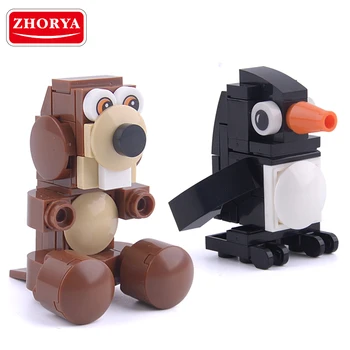 Zhorya Building Blocks Groundhog Penguin LegoINGly Model Building Set Enlighten Toys Educational Bricks For Children Kids Gifts
Zhorya Building Blocks Groundhog Penguin LegoINGly Model Building Set Enlighten Toys Educational Bricks For Children Kids Gifts