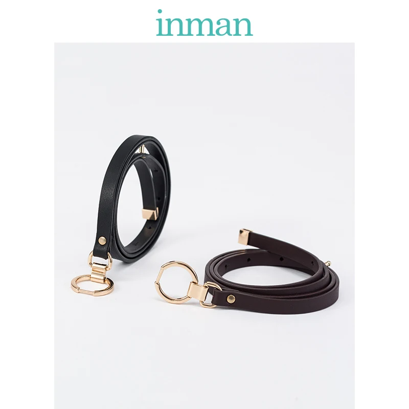 INMAN New Arrival Round Buckle No Pin Buckle All Matched Lady Jeans and Dress Decoration Retro Style Thin Waist Belt
INMAN New Arrival Round Buckle No Pin Buckle All Matched Lady Jeans and Dress Decoration Retro Style Thin Waist Belt