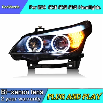 Car Styling Case For BMW E60 523i 525i 530i Head Light CCFL Angel Eyes 2007 2008 2009 2010 Year For E60 2003 2004 2005 Year
Car Styling Case For BMW E60 523i 525i 530i Head Light CCFL Angel Eyes 2007 2008 2009 2010 Year For E60 2003 2004 2005 Year