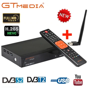 GTMedia V7 Plus Combo HD Digital DVB-S2/T2 Satellite TV Receiver H.265 HEVC PowerVu TV Turner Set Top Box
GTMedia V7 Plus Combo HD Digital DVB-S2/T2 Satellite TV Receiver H.265 HEVC PowerVu TV Turner Set Top Box