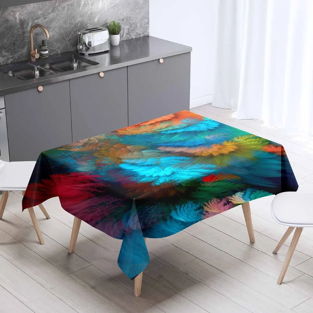 Else Neon Blue Orange Red Green Bird Feathers 3d Print Washable Thicken Cotton Cloth Rectangular Square Kitchen Tablecloth
Else Neon Blue Orange Red Green Bird Feathers 3d Print Washable Thicken Cotton Cloth Rectangular Square Kitchen Tablecloth