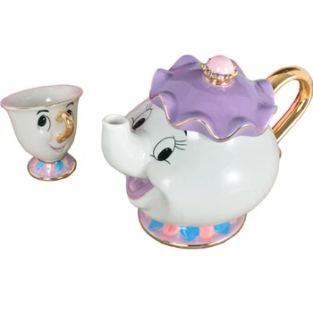 New arrival Cartoon Elephant tea set 1 Pot+1 Cup,TeaSet outline in gold Teapot Chip Cup Sugar Bowl Pot Set Coffee Kettle
New arrival Cartoon Elephant tea set 1 Pot+1 Cup,TeaSet outline in gold Teapot Chip Cup Sugar Bowl Pot Set Coffee Kettle