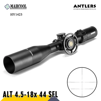 MARCOOL ALT 4.5-18X44SF Hunting Riflesocpe Big Wheel Double Cross Reticle Optical Sight Rifle Scope for rifle and Pcp airgun
MARCOOL ALT 4.5-18X44SF Hunting Riflesocpe Big Wheel Double Cross Reticle Optical Sight Rifle Scope for rifle and Pcp airgun