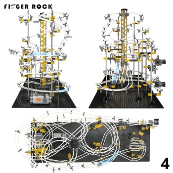 4 Level Space Rail Roller Coaster Maze Balls Track Building Blocks Toys Kids Assembly DIY Spacerail Marble Run Rollercoaster Toy
4 Level Space Rail Roller Coaster Maze Balls Track Building Blocks Toys Kids Assembly DIY Spacerail Marble Run Rollercoaster Toy