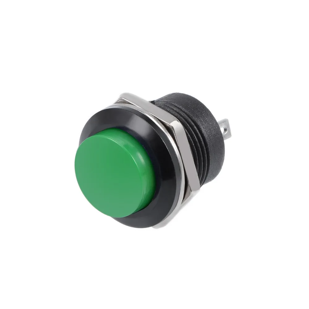 UXCELL 10Pcs Switches 16mm Green Momentary Push Button Switch Round Raised Button R13-507 SPST 1 NO 1 NC Switch Accessories
UXCELL 10Pcs Switches 16mm Green Momentary Push Button Switch Round Raised Button R13-507 SPST 1 NO 1 NC Switch Accessories